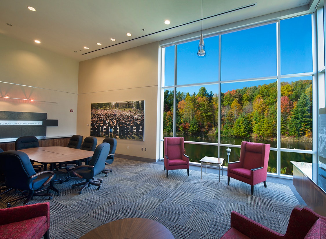 The design of the Multipurpose Center embodied the values and aspirations held by the University of Virginia and the College at Wise.